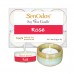 Tealight Set Rose Soy Candles + Candle Holder Set